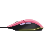 Kit Trust GXT790P TRIDOX 3-IN-1 - Mouse Optic, USB, Pink + Casti cu microfon, USB, Pink + Mouse Pad, Black