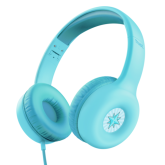 Casti cu microfon Trust Nouna, 3.5mm jack, Blue