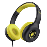 Casti cu microfon Trust Nouna, 3.5mm jack, Black-Yellow