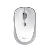 Mouse Optic Trust Yvi+, USB Wireless/Bluetooth, White