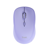 Mouse Optic Trust Yvi, USB Wireless/Bluetooth, Purple