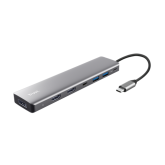 Docking Station Trust 25661, Gray