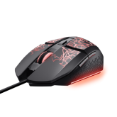 Mouse Optic Trust GXT 113 Felox, RGB LED, USB, Black