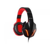 Casti cu microfon Tracer Battle Heroes Riot V2, 3.5mm jack, Black-Red