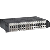 Sasiu Convertoare Media Moxa TRC-190-AC, 19 sloturi