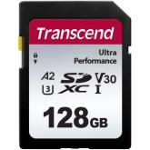  Memory Card SDXC Transcend SDC340S 128GB, Class 10, UHS-I U3, V30, A2
