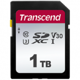 Memory Card SDXC Transcend SDC300S 1TB, Class 10, UHS-I U3, V30