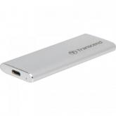 SSD portabil Transcend ESD260C, 250GB, USB-C, Silver