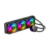 Cooler procesor 1st PLAYER THUNDERSTORM TS3 360, ARGB LED, 3 x 120mm, Black