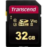 Memory Card SDHC Transcend 700S 32GB, Class 10, UHS-II U3, V90