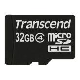 Memory Card microSDHC Transcend Premium 32GB, Class 4