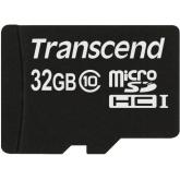Memory Card Transcend microSDHC 32GB, class 10 + Adaptor SD