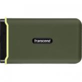 SSD Portabil Transcend ESD380C, 500GB, USB-C, Green