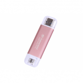 SSD portabil Transcend ESD310P, 512GB, USB-C/USB 3.2, Pink