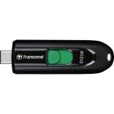 Stick memorie Transcend Jetflash 790C, 512GB, USB-C, Black