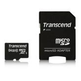 Memory Card microSDXC Transcend Premium 64GB, Class 10, UHS-I + Adaptor SD