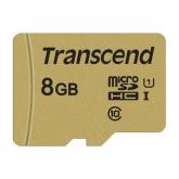 Memory Card microSDHC Transcend 500S 32GB, Class 10, UHS-I U1 + Adaptor SD