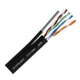 Cablu de retea TSY Cable TSY-FTP5E-MESS, FTP, Cat5e, 1m, Black