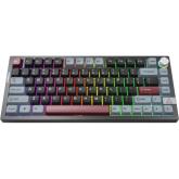 Tastatura Montech MKey PRO Darkness Yellow Switch, RGB LED, Bluetooth/USB Wireless/USB, Multicolor