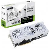 Placa video ASUS nVidia GeForce RTX 4070 Ti SUPER TUF GAMING WHITE OC 16GB, GDDR6X, 256bit