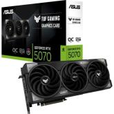 Placa video ASUS nVidia GeForce RTX 5070 TUF GAMING OC 12 GB, GDDR7, 192 bit