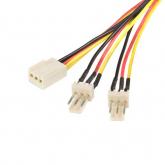 Cablu Startech TX3SPLIT12, TX3 3pini - TX3 3pini, 0.3m