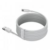 Cablu de date Baseus TZCATZJ-02, USB - USB-C, 1.5m, White, 2buc