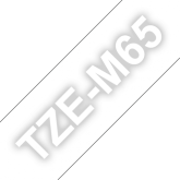 Banda Laminata Brother TZE-M65 36MM/8M CLEAR MATT/WHITE