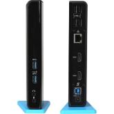 Docking Station I-tec U3DUALHDMIDOCK, Black