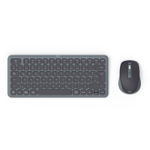 Kit Wireless Hama WKM-500 - Tastatura, USB Wireless/Bluetooth, Black-Grey + Mouse Optic, USB Wireless/Bluetooth, Black-Grey