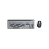 Kit Wireless Hama WKM-750 - Tastatura, USB Wireless/Bluetooth, Black-Grey + Mouse Optic, USB Wireless/Bluetooth, Black