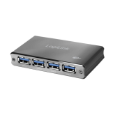 HUB USB Logilink UA0282, 4 x USB 3.2 gen 1, Gray