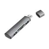 HUB USB Logilink UA0394, 2 x USB 3.2 gen 2, Gray