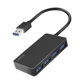 HUB USB Logilink UA0396, 4 x USB 3.2 gen 1, Black