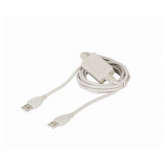 Cablu Gembird UANC22V, USB 2.0 male - USB 2.0 male, 1.8m, White
