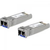 Transceiver Ubiquiti SFP+ 10GB UF-SM-10G-20, 1310 nm, Single-Mode, DDM, 10 km, Duplex LC, 20 bucati