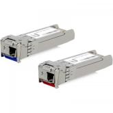 Transceiver Ubiquiti SFP+ 10GB UF-SM-10G-S, Tx 1270 / RX 1330 nm, Single-Mode, 10 km, LC, 2 bucati