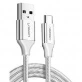 Cablu de date Ugreen US288, USB - USB-C, 1.5m, White