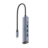 Docking Station Cudy UH605, Silver Gray