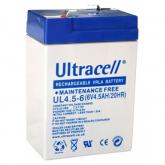 Acumulator UPS Ultracell UL4.5-6, 6V, 4.5Ah