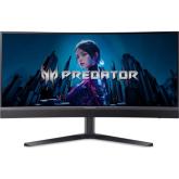 Monitor MiniLED Acer Predator X34V3bmiiphuzx, 34 inch, 3440 x 1440 pixeli, 1 ms GTG, Black