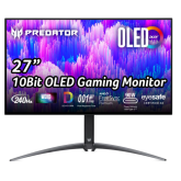 Monitor OLED Acer Predator X27Ubmiipruzx,  27 inch, 2560 x 1440 pixeli, 0.03 ms GTG, Black