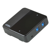 Switch KVM ATEN US3324, 4x USB 3.2 Gen 1, 2x USB-B female, Black