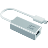 Placa de retea Level One USB-0402 V3, USB-C, Silver