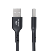 Cablu de date Startech USB2AC3MNC, USB-A male - USB-C male, 3 m, Black