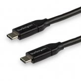 Cablu de date Startech USB2C5C3M, USB-C - USB-C, 3m, Black