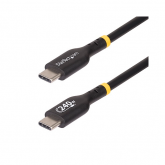 Cablu de date Startech USB2EPR1M, USB-C male - USB-C male, 1m, Black