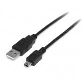 Cablu Startech USB2HABM1M, USB - mini USB-B, 1m, Black