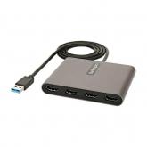 Adaptor Startech USB32HD4, 4x HDMI, Gray