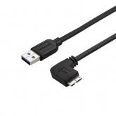 Cablu Startech USB3AU1MRS, USB - microUSB-B, 1m, Black